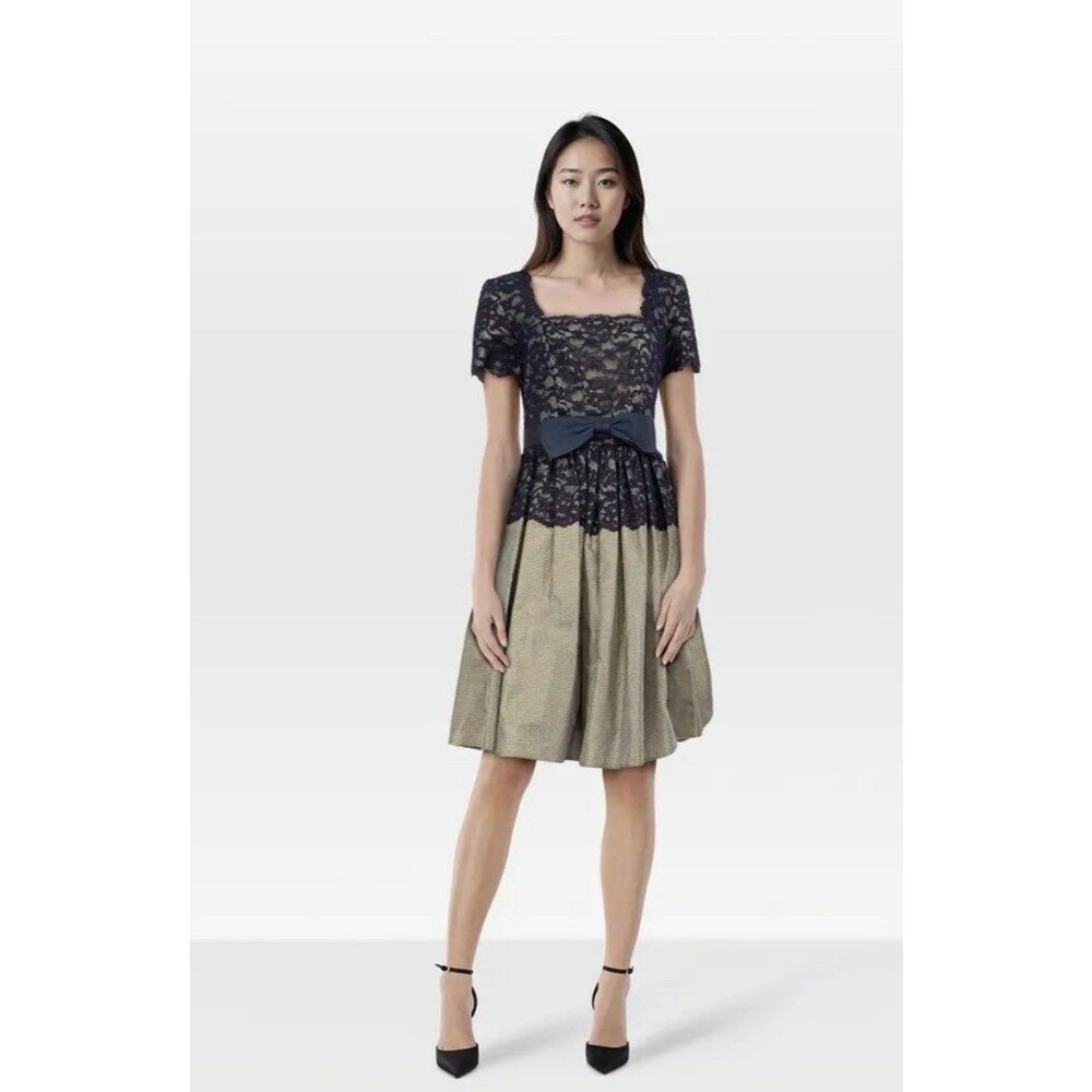 Vintage Oscar de la Renta Studio Dress Fit & Flare Party dress Size 2-4